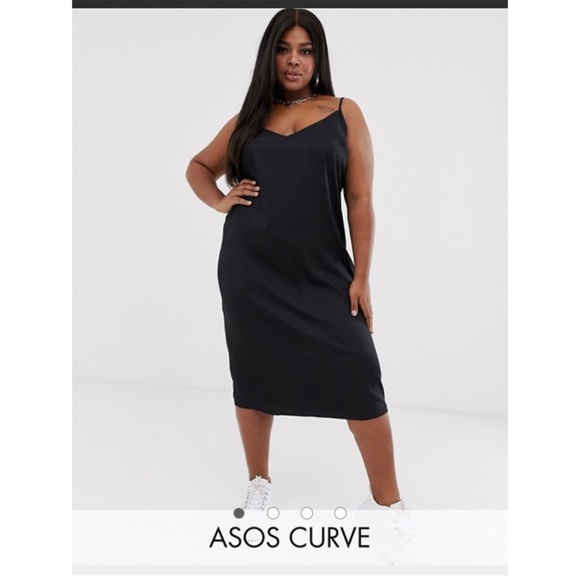 NWT ASOS Curve Slip Dress